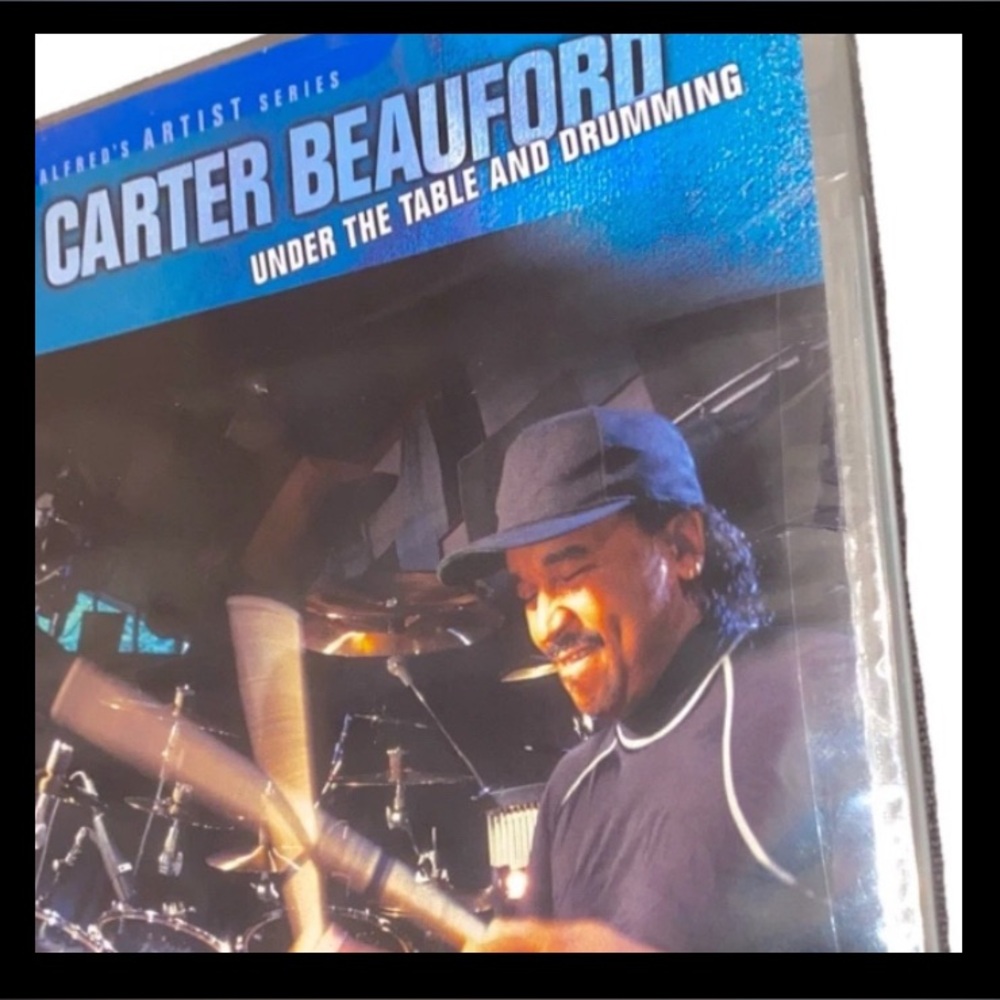 Drummer Carter Beauford Under The Table and Drumming Alfred Artists Series DVD